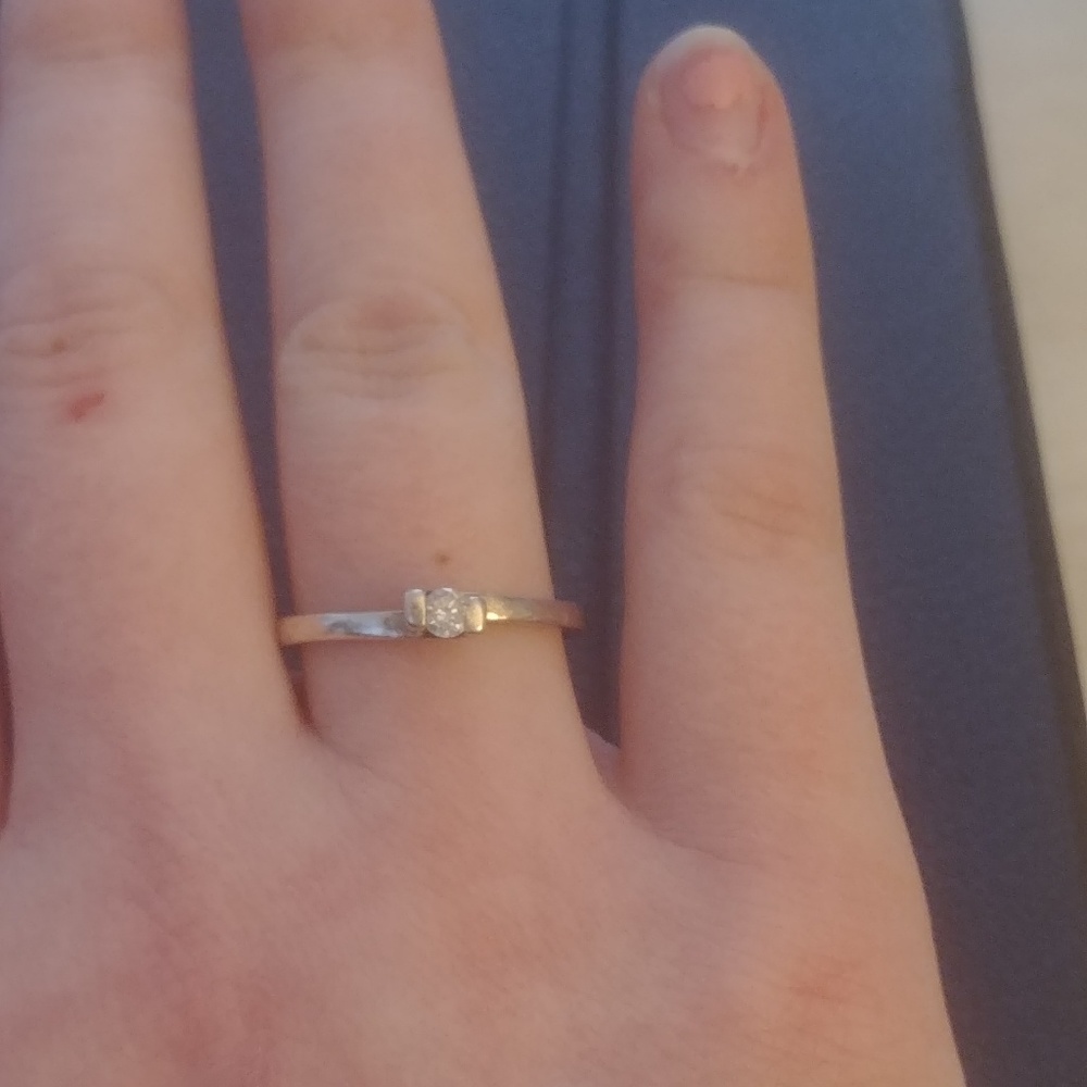 Kay diamond promise ring